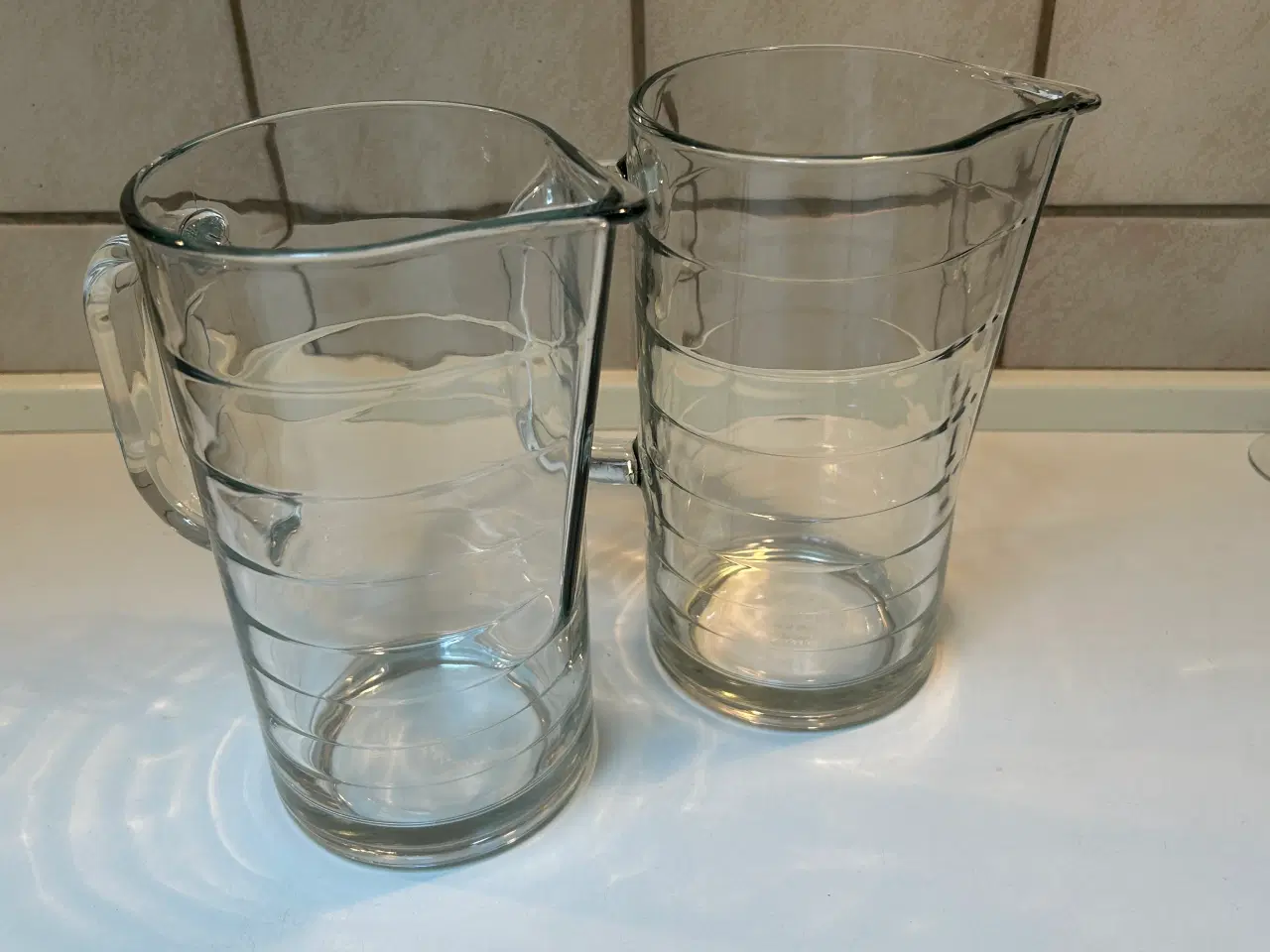 Billede 2 - 2 stk. Glaskander