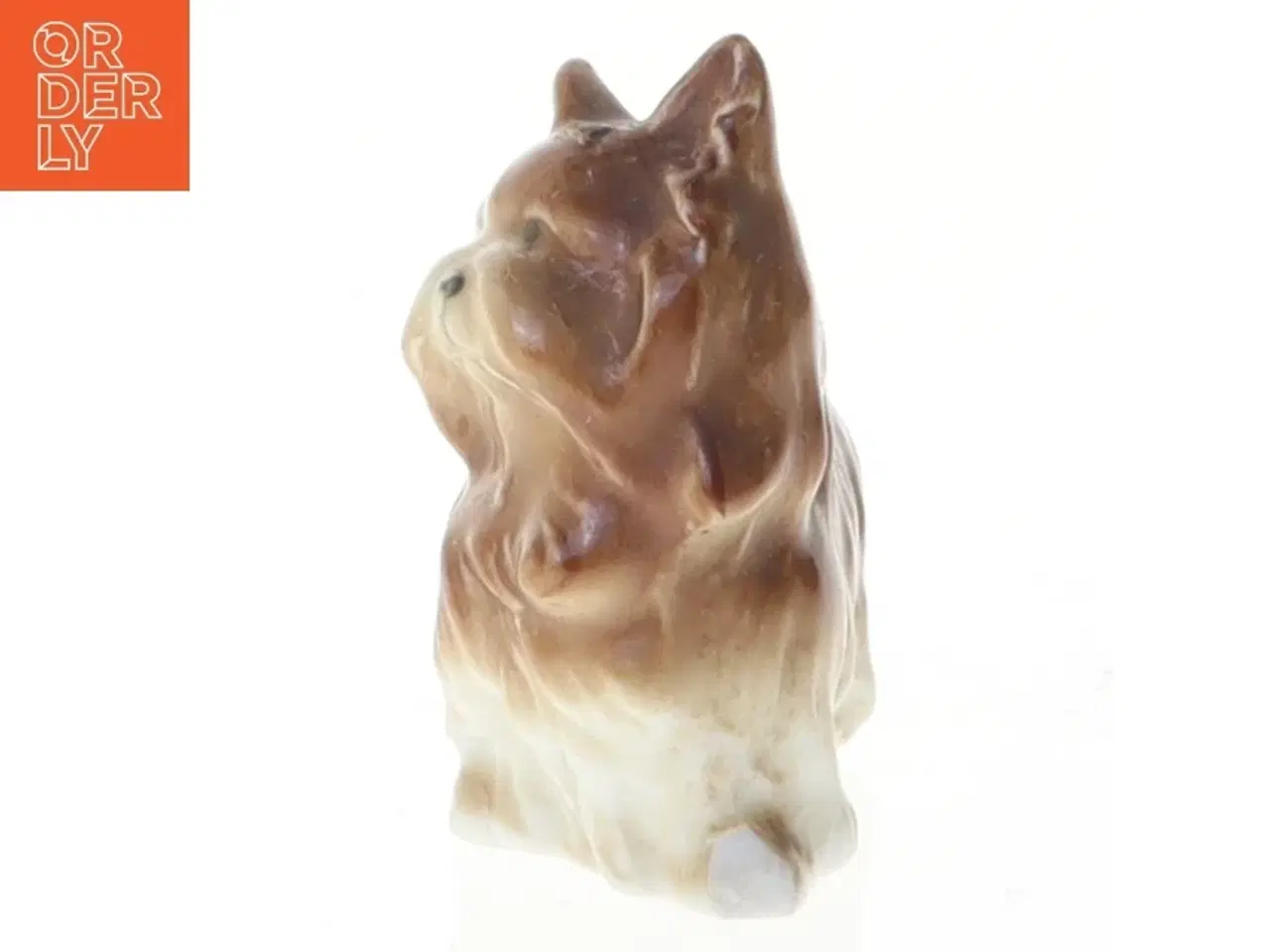 Billede 3 - Keramik Yorkshire Terrier hundefigur (str. 6 cm)