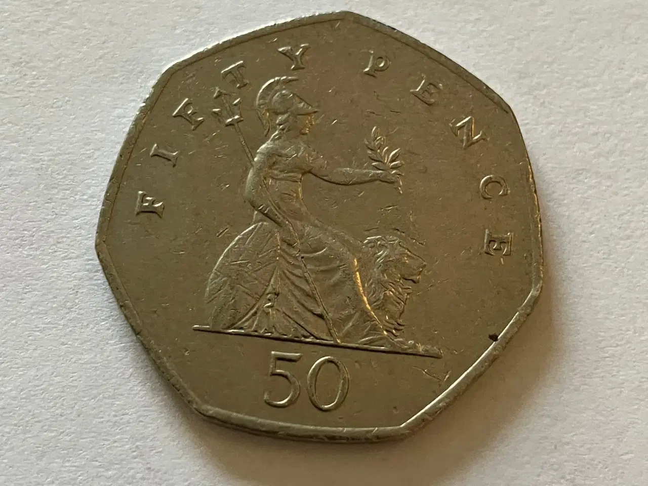 Billede 2 - 50 Pence England 2004