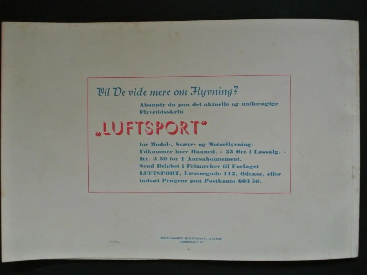 Billede 3 - flyvningens billedbog, af joannes thinesen, emne: 