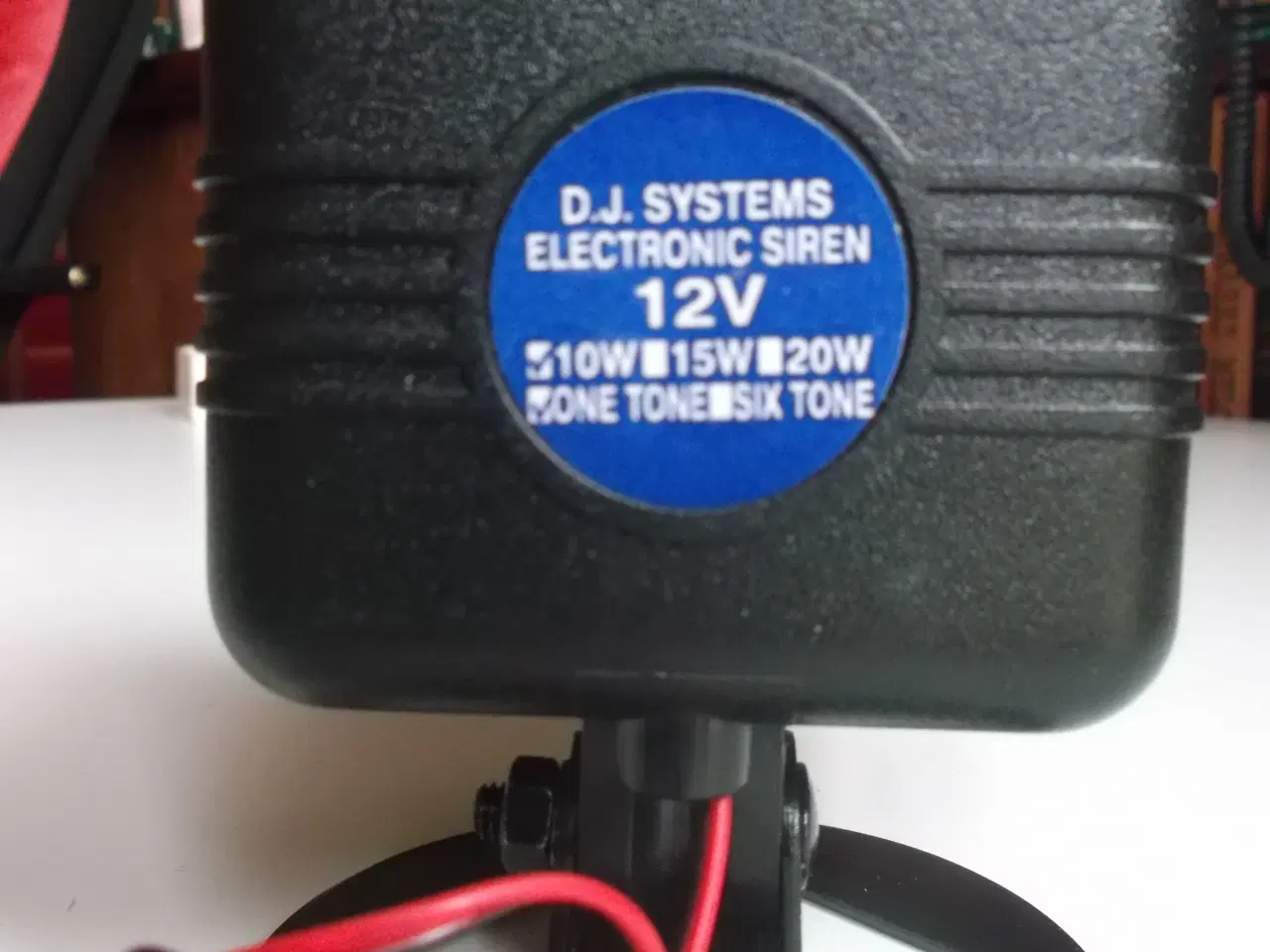 Billede 2 - D.J. SYSTEMS ELECTRONIC SIREN 12V 10W