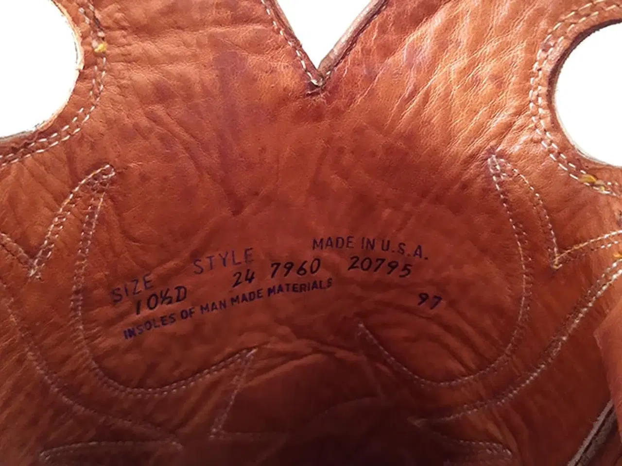 Billede 5 - Vintage cowboystøvle.