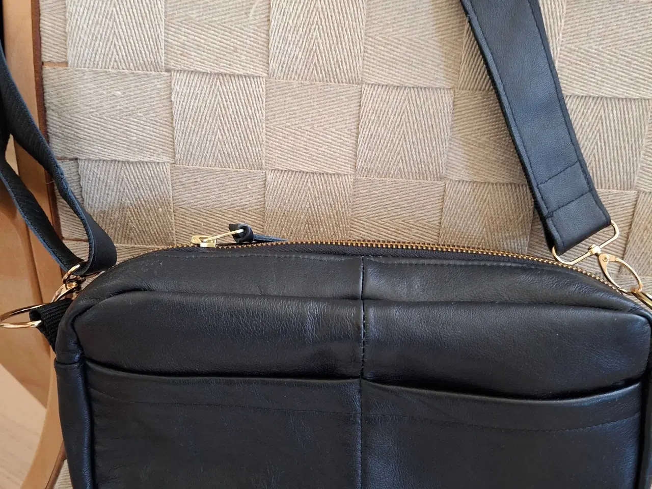 Billede 1 - Blød skindtaske