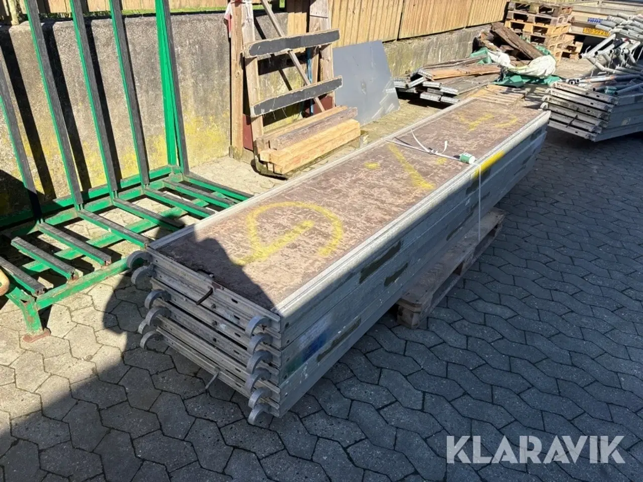 Billede 5 - Stilladsplanker Jumbo Stillads - 6 styk af 3 meter