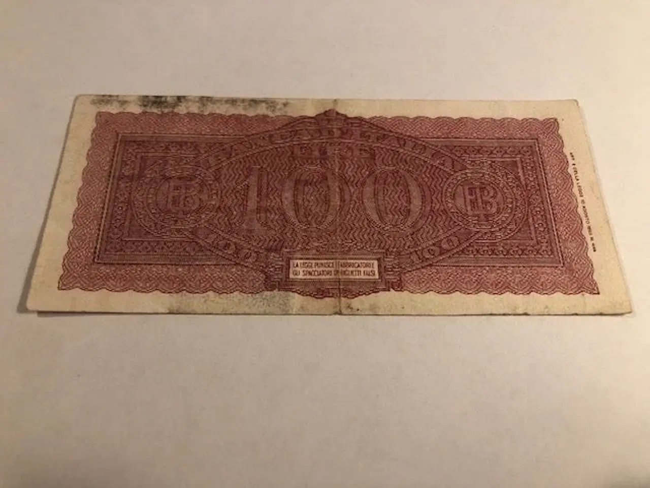 Billede 2 - 100 lire 1944 Italy