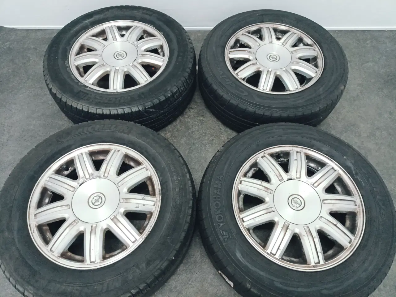 Billede 5 - 5x114,3 16" ET40 nav 71,5ø Chrysler sommersæt