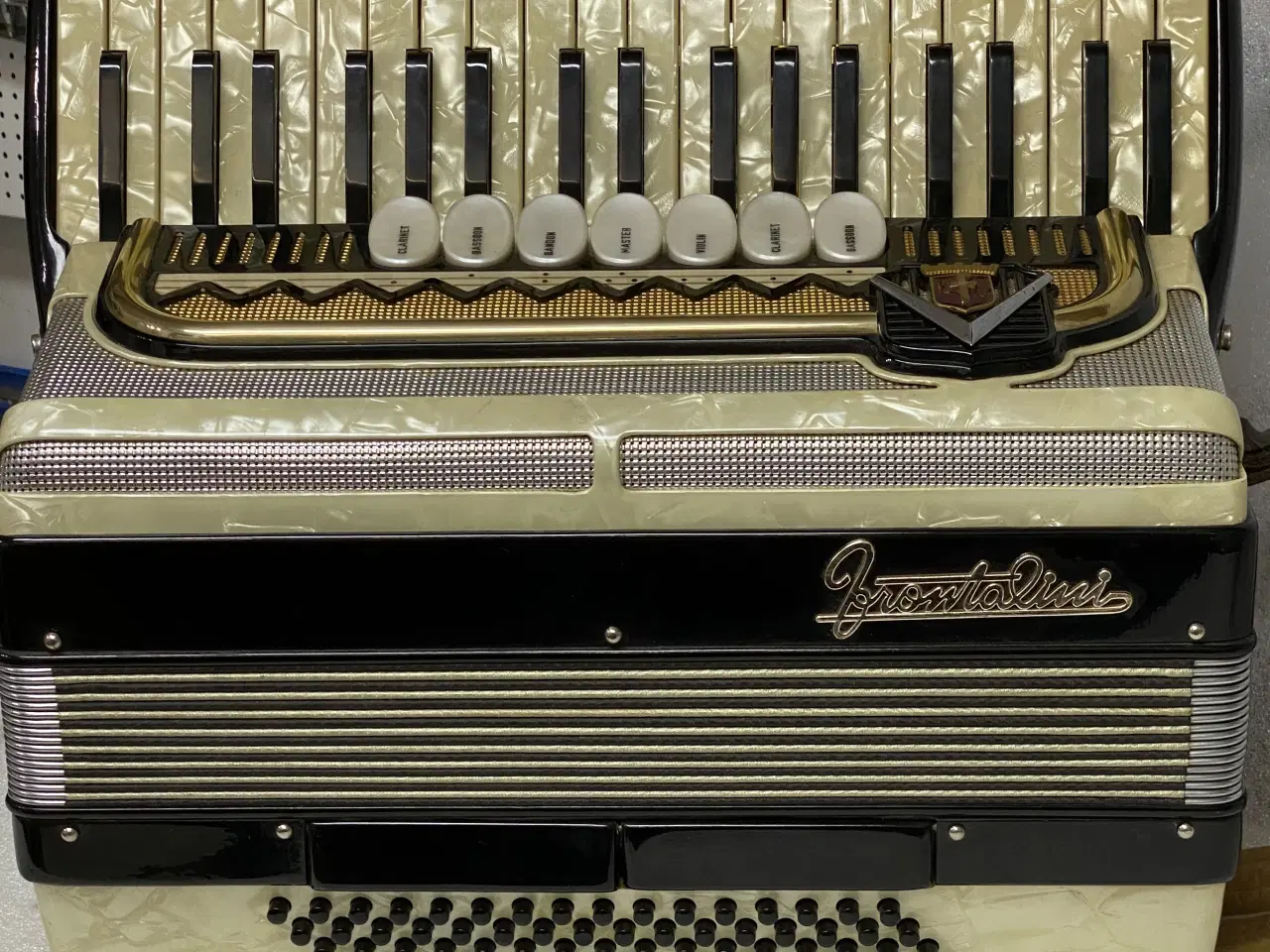 Billede 2 - 🎶 Frontalini klaverharmonika – Alfred Christensen