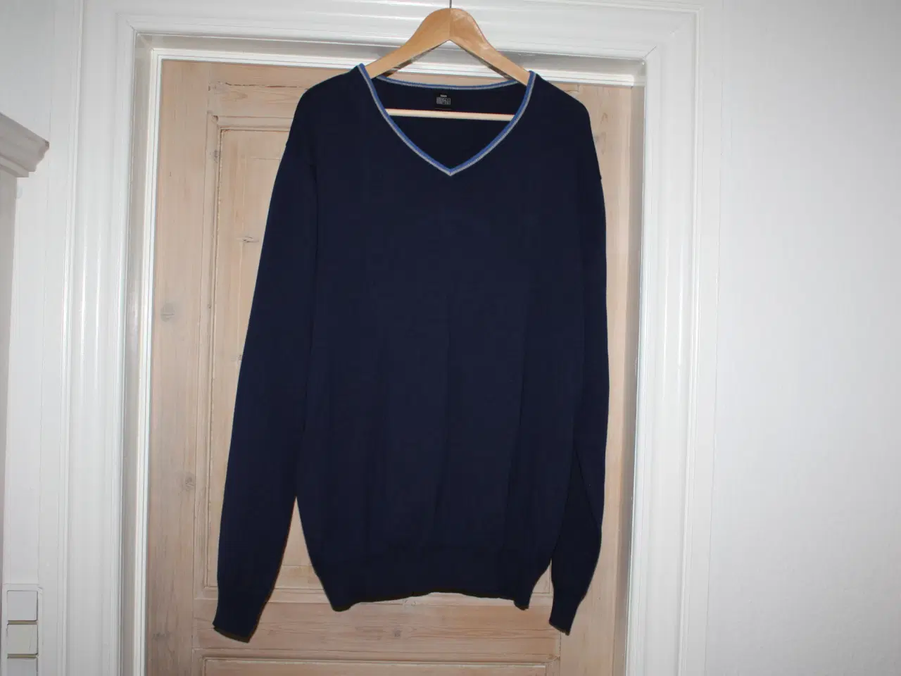 Billede 1 - MAN sweater str. 2XL blå 100% cotton