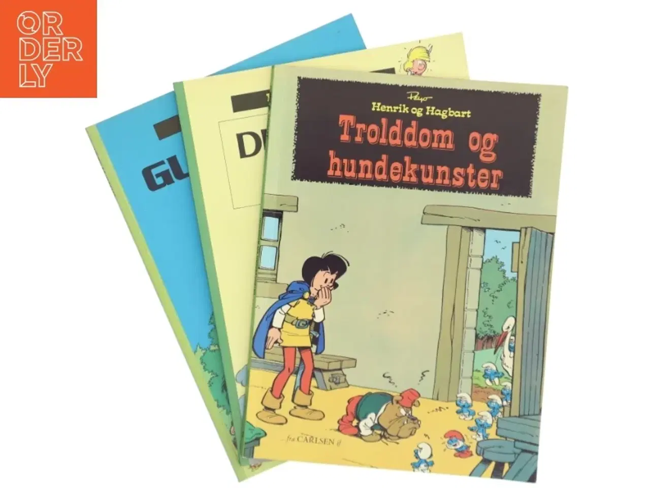 Billede 1 - Henrik og Hagbart: Trolddom og hundekunster mm.fl. af Peyo