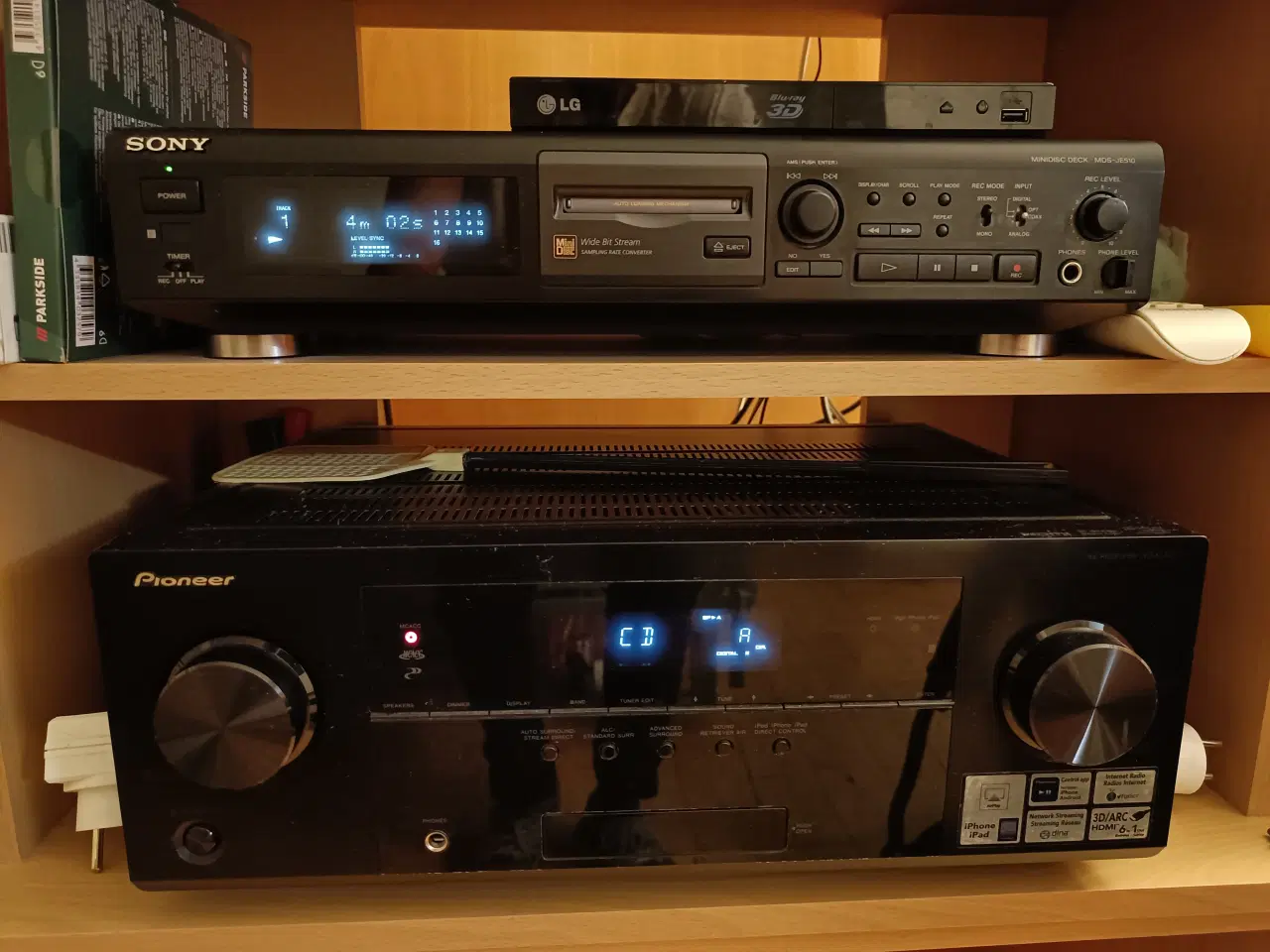 Billede 1 - Sony minidisc med 50 brugte disc