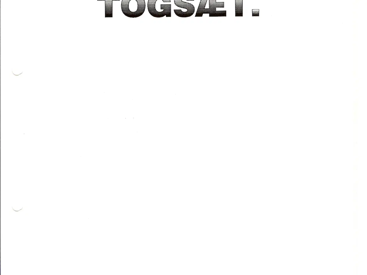 Billede 5 - DSB A4 hæfte "Trækkraftmateriel for Fjerntrafik"