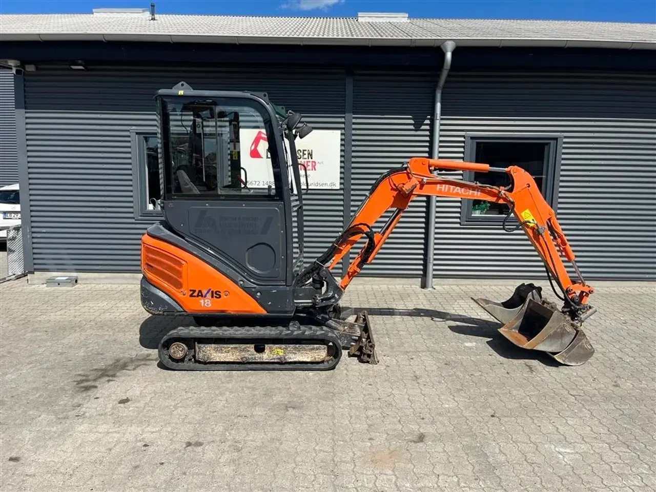 Billede 1 - Hitachi ZX 18-3 Tiltman 3 skovle