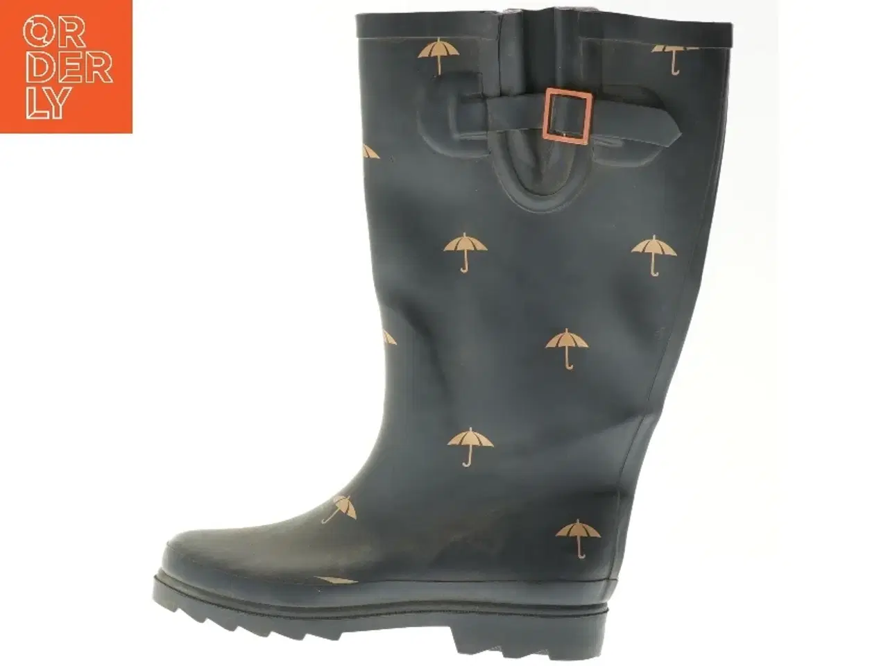 Billede 1 - Sofie Snoer Gummistøvler med paraplymønster (str. 36 )
