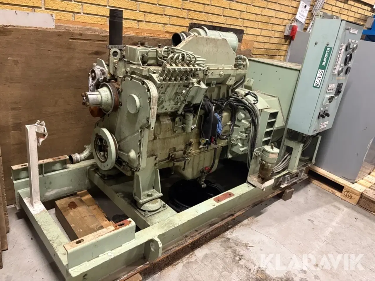 Billede 1 - Generator Cummins Inc 60TA8.3-D(M) - fra en båd