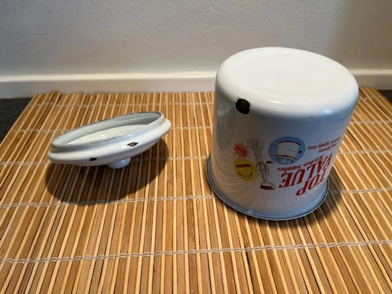 Billede 7 - Charmerende Retro Emalje-sæt (3 dele)