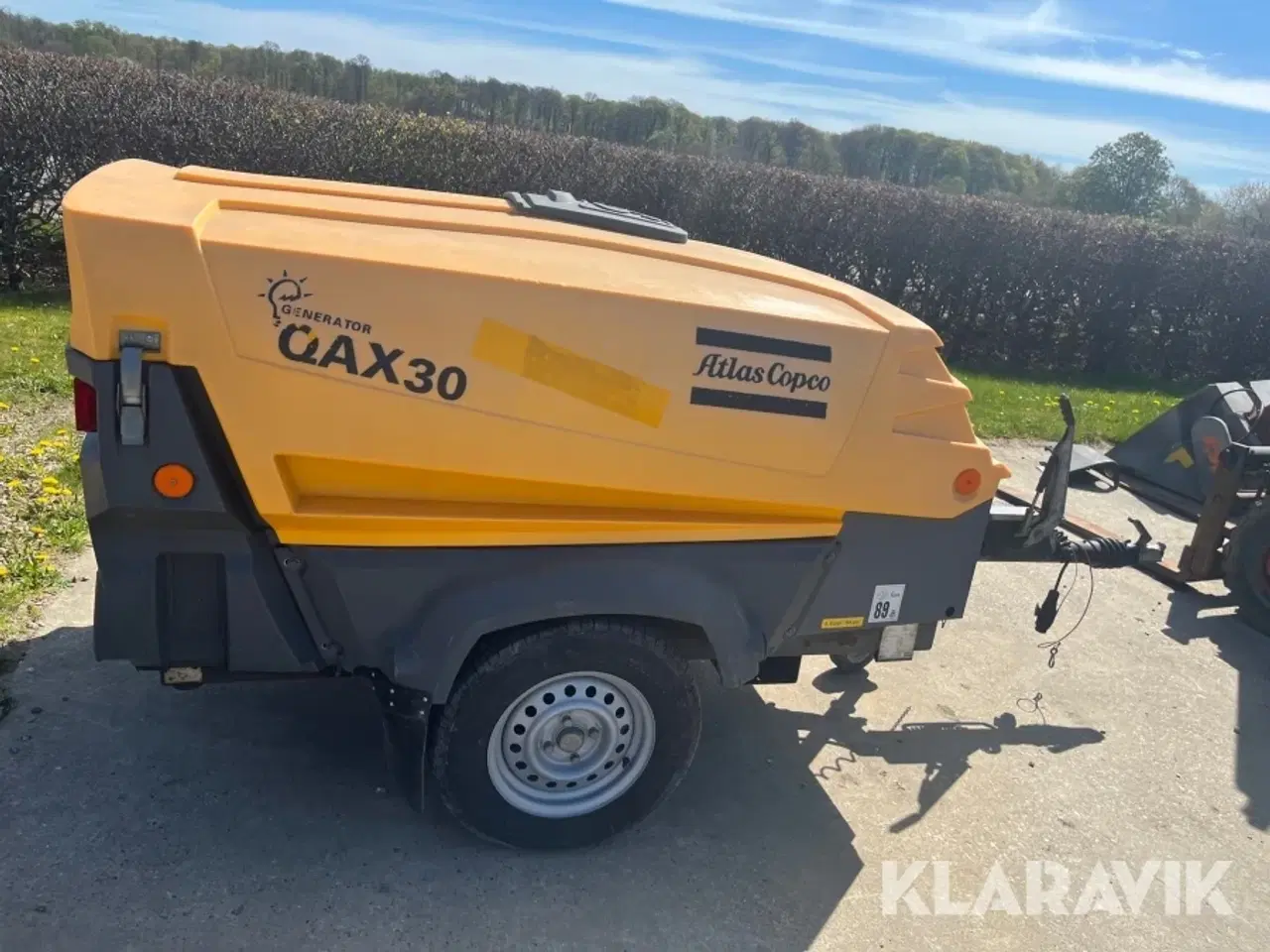 Billede 3 - Generator Atlas Copco QAX 30