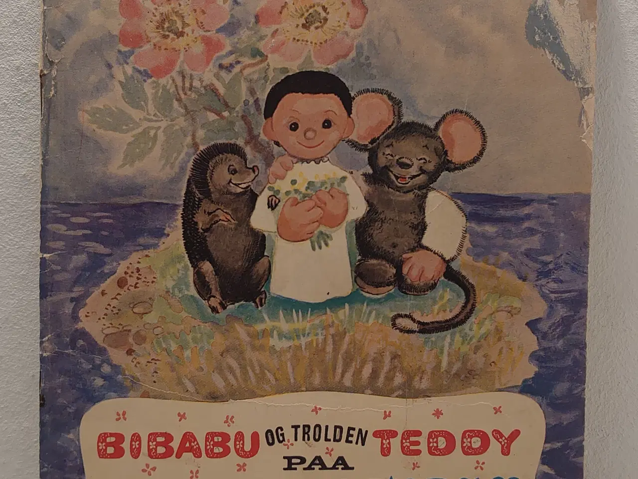 Billede 1 - G.Rissler:Bibabu og Trolden Teddy på Rosenøen.1946