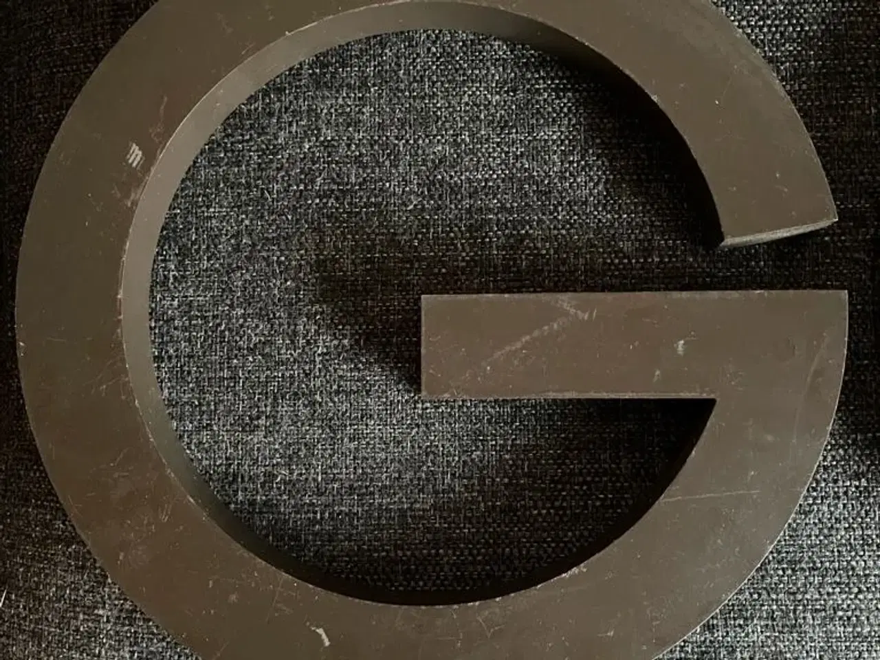 Billede 2 - Flotte G & G bogstaver i metal
