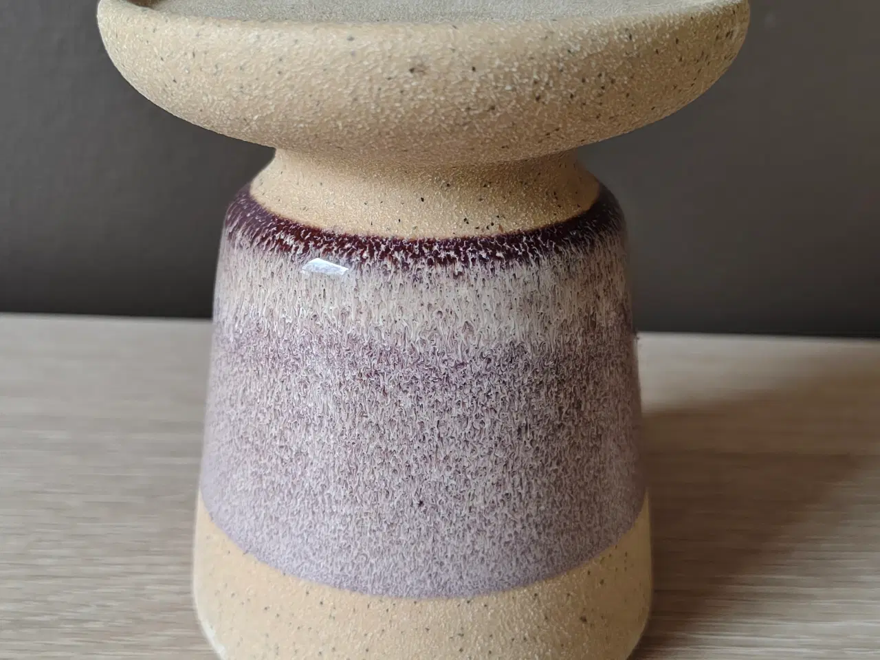 Billede 1 - Flot keramik lysestage