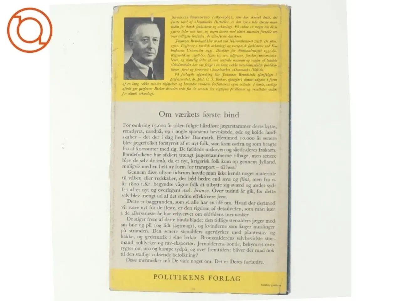 Billede 3 - Danmarks Historie bind 1: De ældste tider indtil år 600 (Bog)