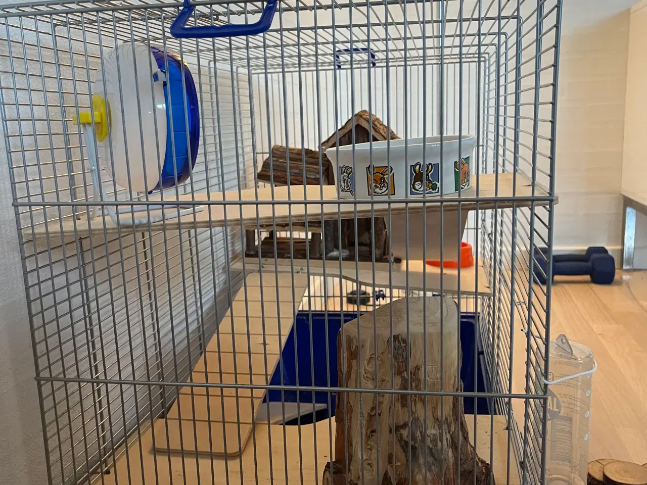 Billede 2 - Hamsterbur med tilbehør