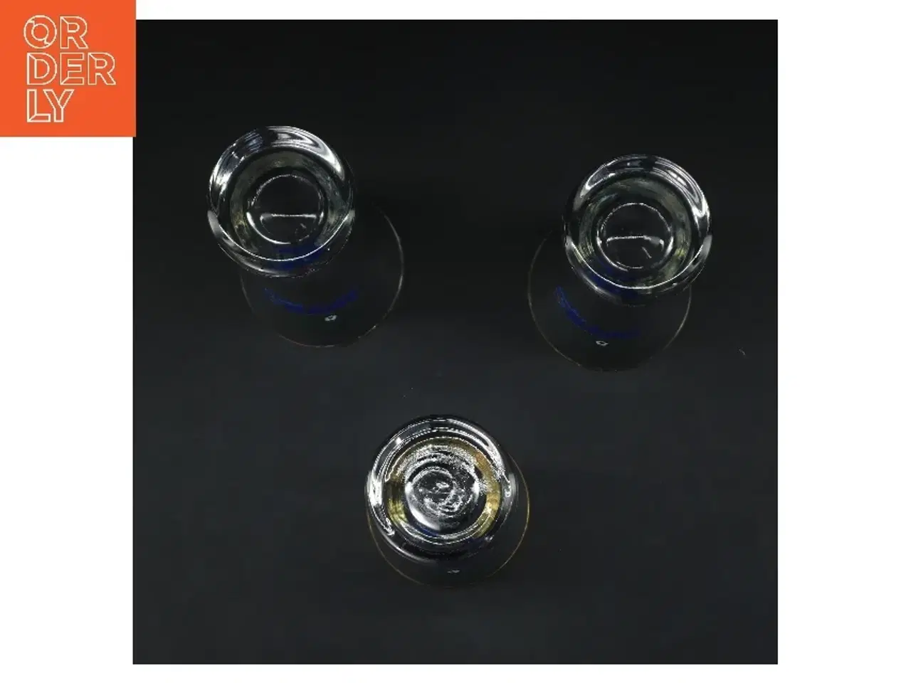 Billede 2 - Carlsberg Euro 96 glas fra Carlsberg (str. 3 stk Ø 8 cm længde 17,5 cm)