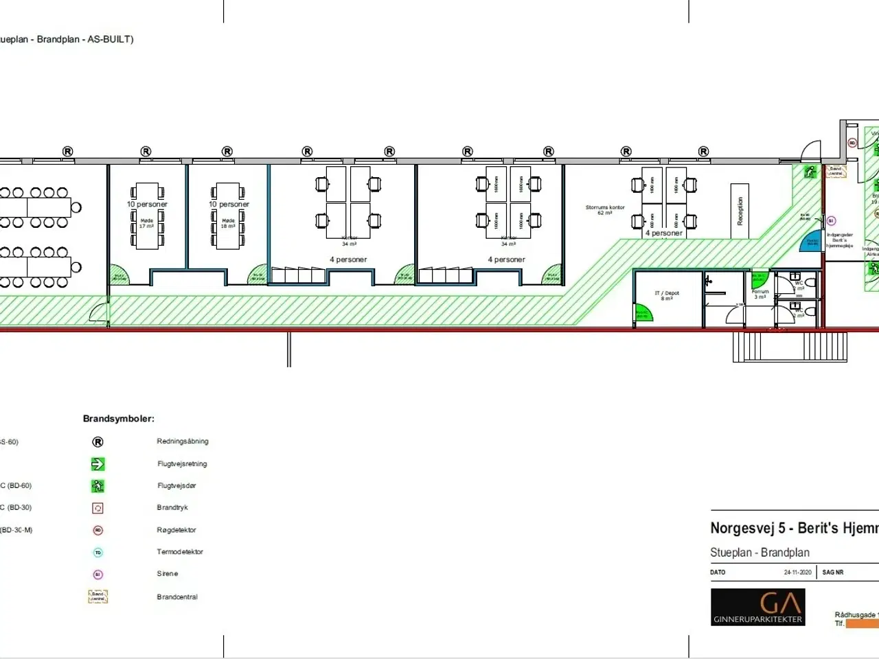 Billede 8 - Rigtigt flotte kontorer med god synlighed
