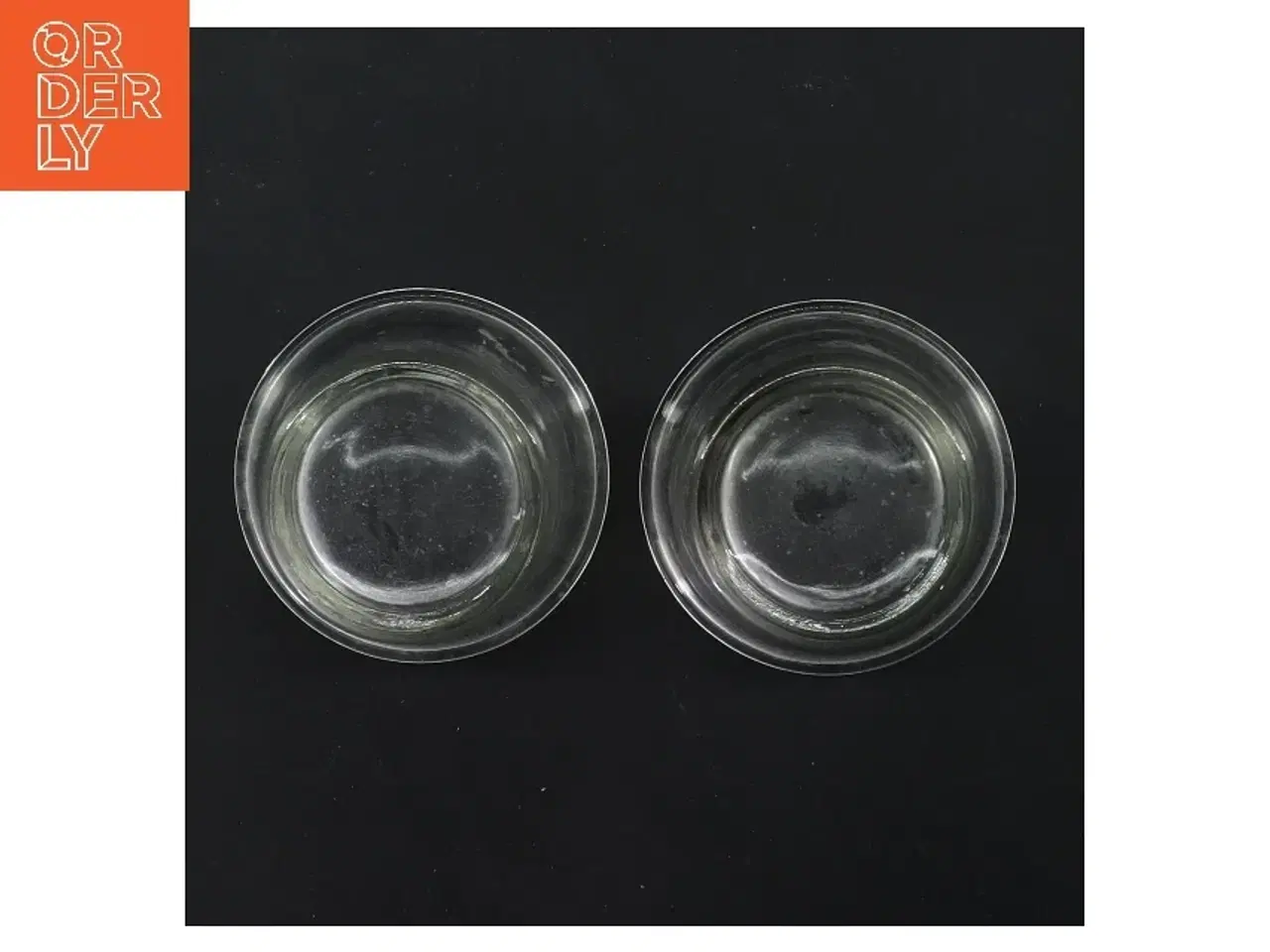 Billede 3 - Glasholdere til fyrfadslys, 2 stk (str. 2 stk 6,5 cm)