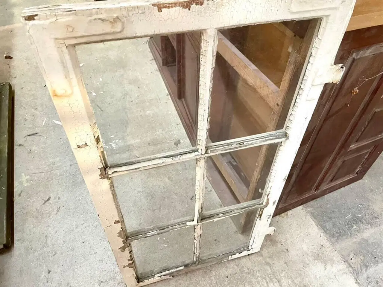 Billede 3 - Bred 6-ruders vinduesramme uden karm