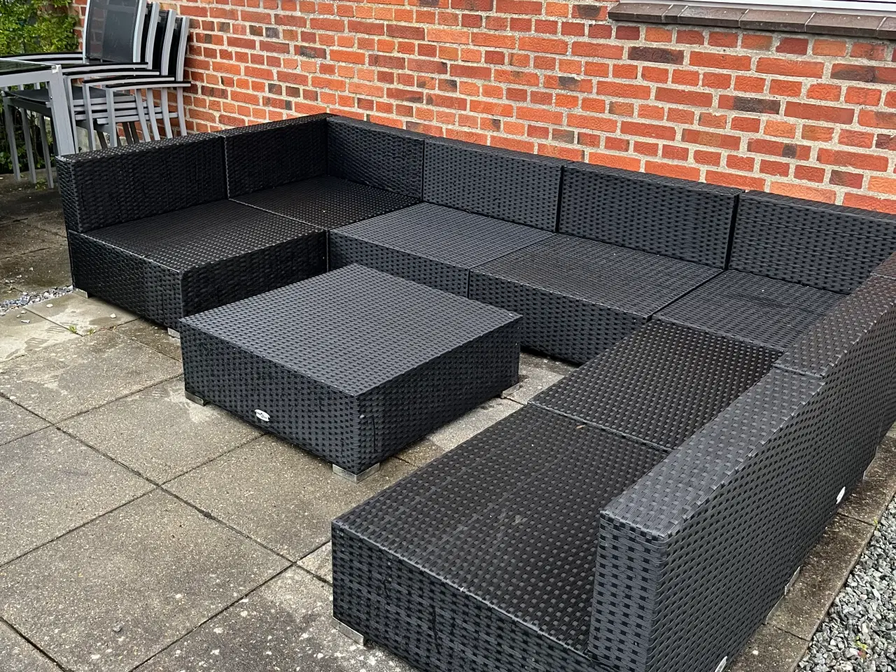Billede 1 - Loungesæt inkl. hynder.