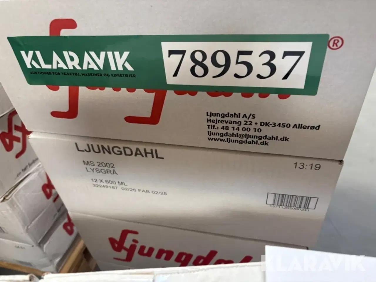 Billede 6 - Fugemasse Ljungdahl MS2002 lysgrå og brun 98 styk