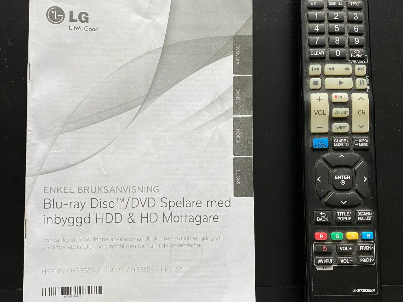 Billede 4 - Blu-ray- og DVD-optager med en 320 GB harddisk og 