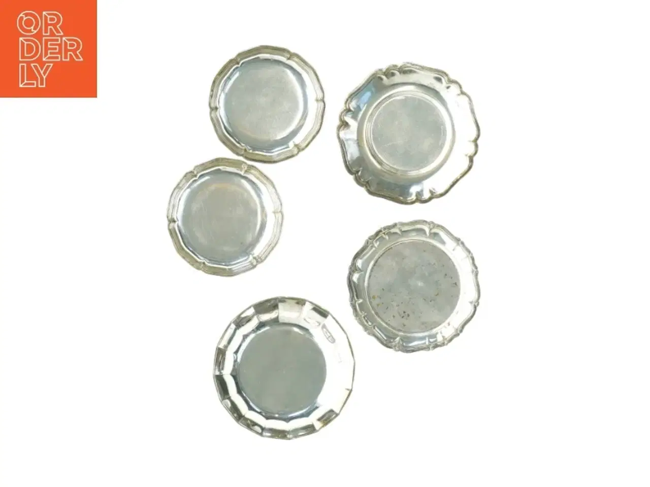 Billede 3 - Vintage sølvfarvede bakker (str. Diameter 15 til 12,5 cm)