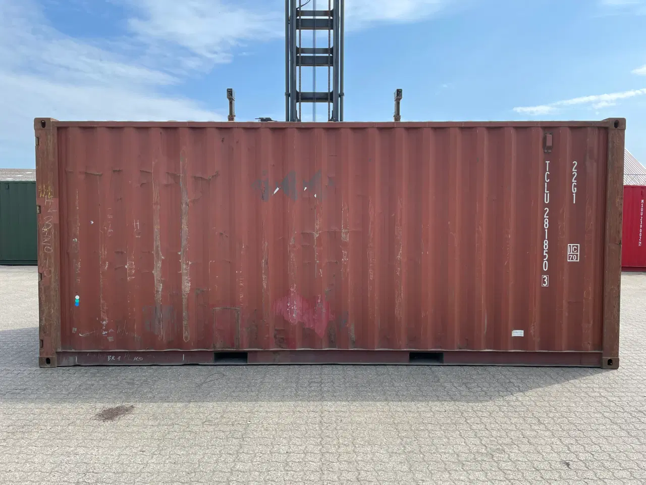 Billede 3 - 20 fods Container- ID: TCLU 281850-3