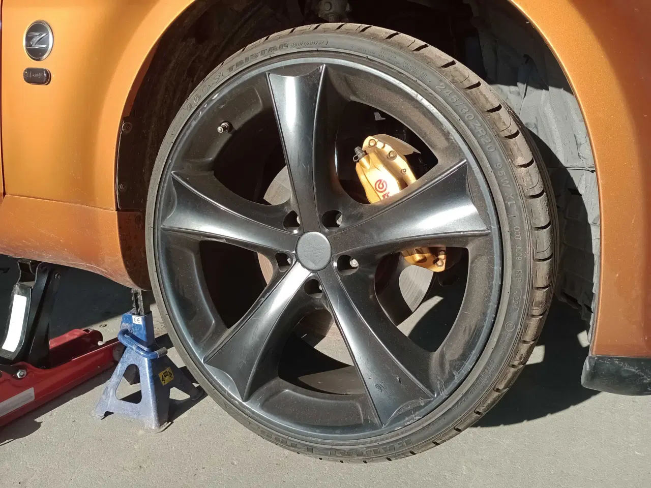 Billede 1 - 5x114,3 fælge på sommerdæk sælges