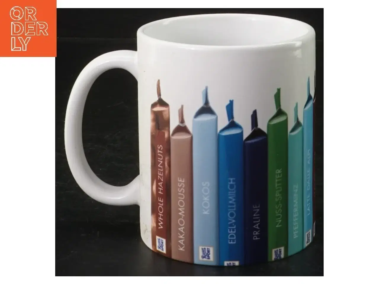 Billede 1 - Krus med tema (str. H. 10 cm. ø. 8 cm)