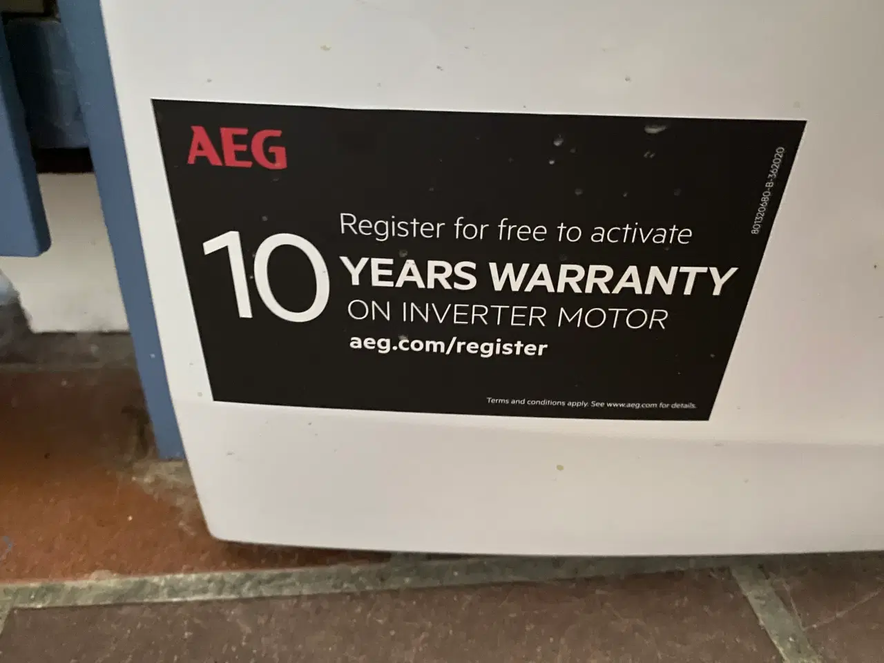 Billede 8 - 1 årig AEG vaskemaskine og Bosch tørretumbler 