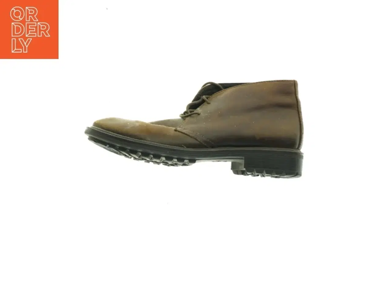 Billede 3 - Brune læderstøvler (str. 41)