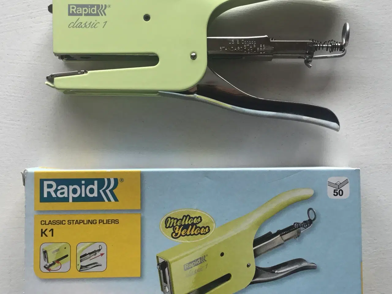 Billede 3 - Rapid hæftemaskine K1 Mellow yellow