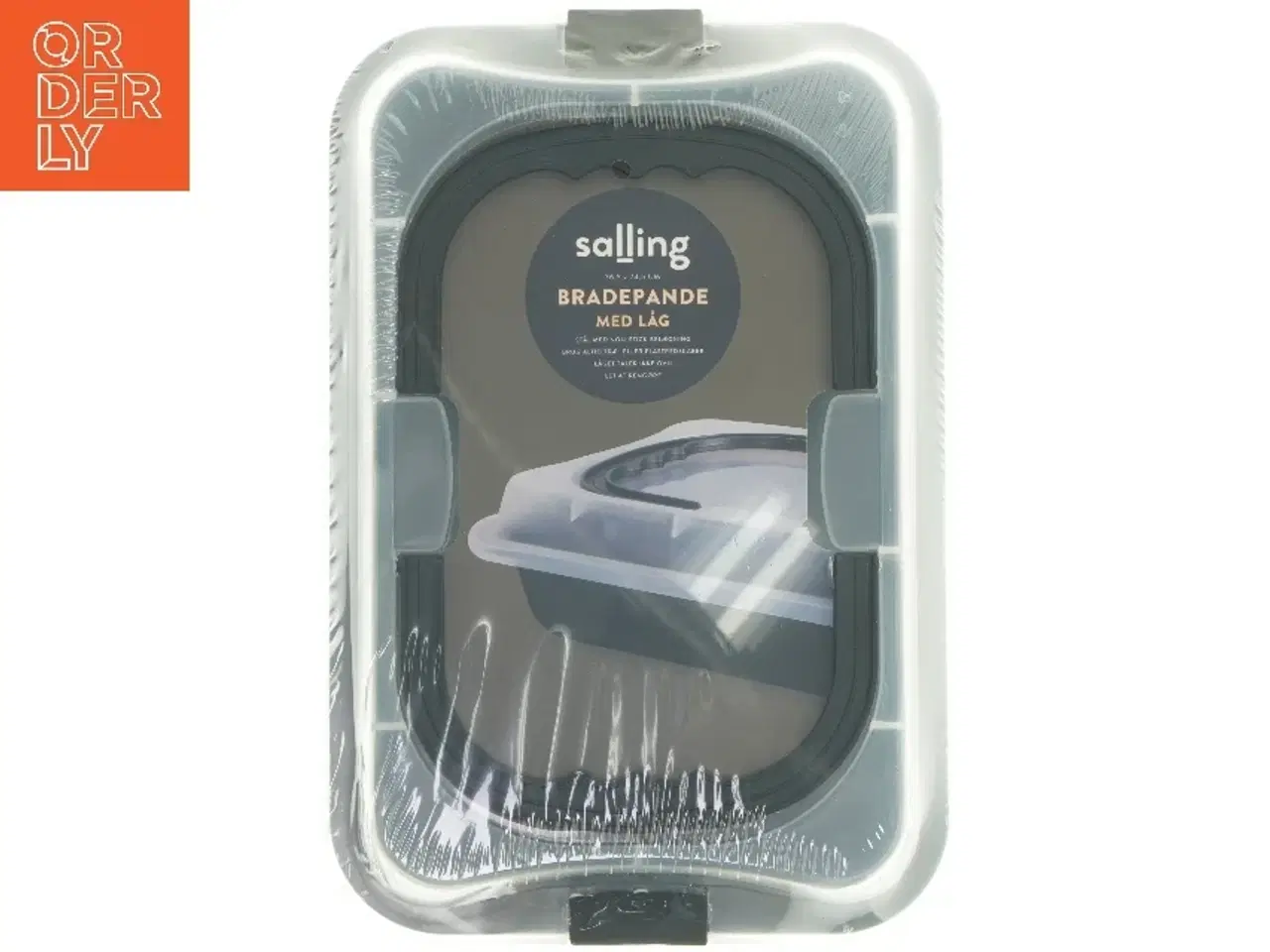 Billede 1 - Bradepande med låg fra Salling (str. 36,5x24,5 cm)