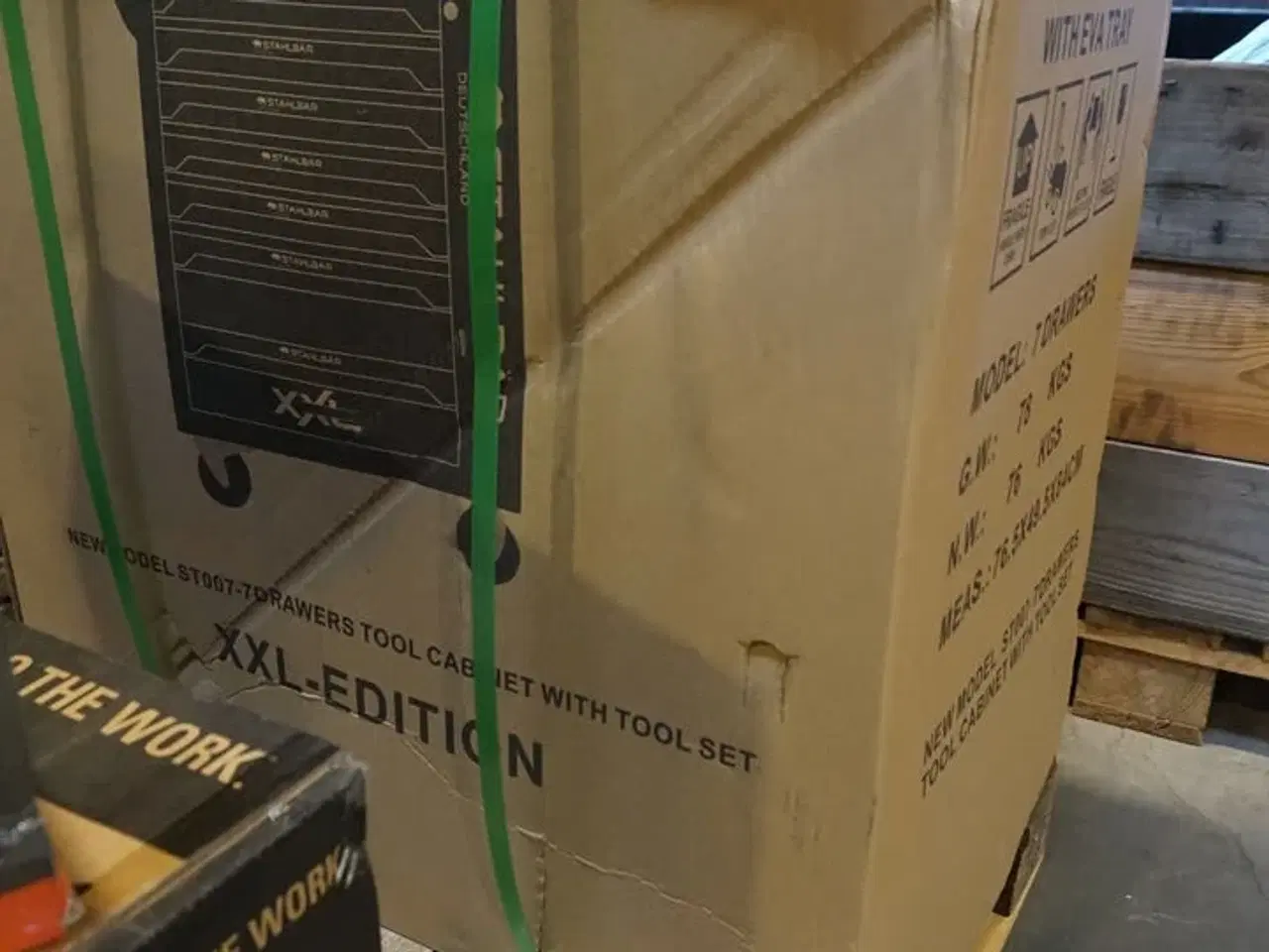 Billede 13 - Værktøjsvogn, Stahlbär, 7 skuffer inkl. Værktøj