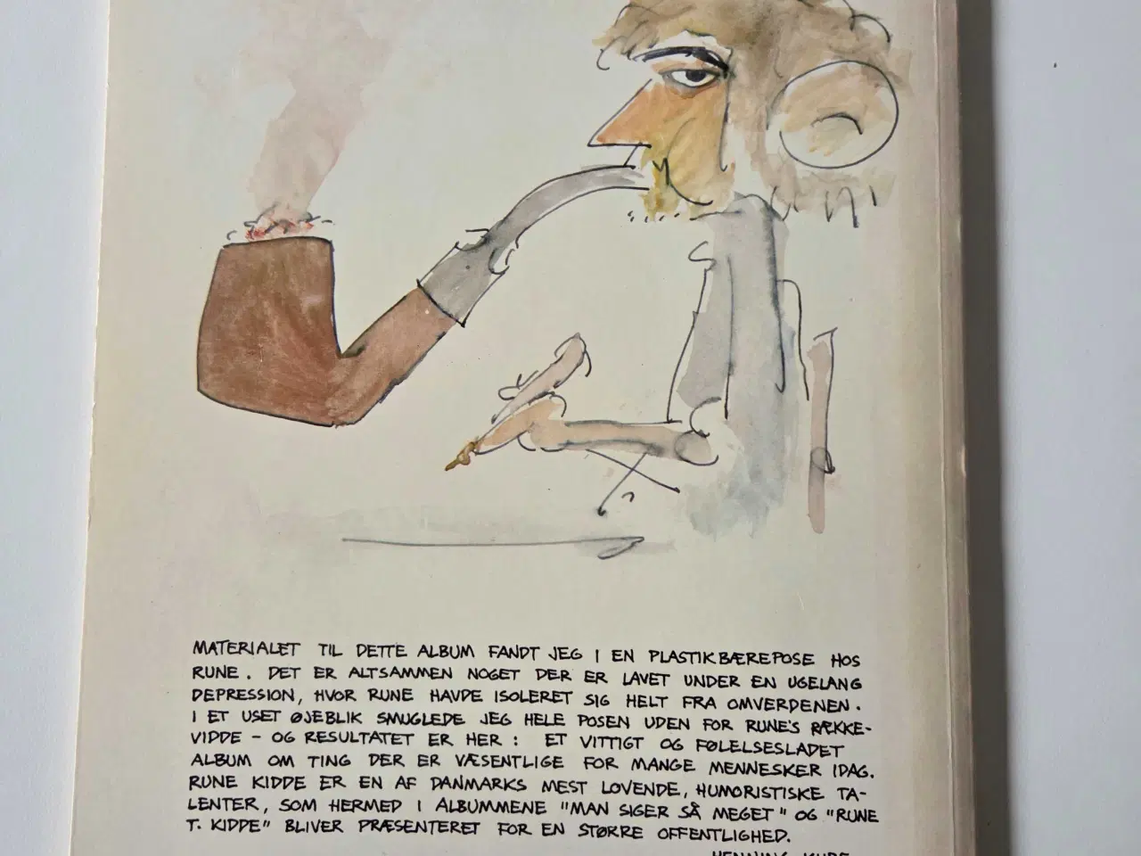 Billede 2 - Rune T. Kidde- man siger så meget. Tegneseriealbum