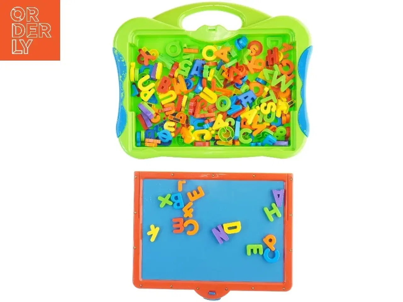 Billede 1 - Magnetisk tegnetavle med bogstaver fra Play 2 Learn (str. 40 x 30 cm)