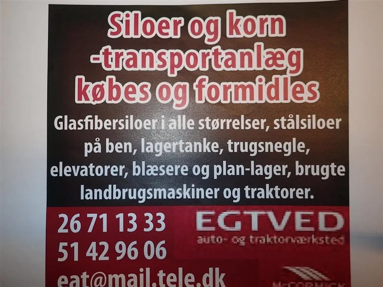 Billede 1 - - - - Landbrugsmatriel,Køb og Salg