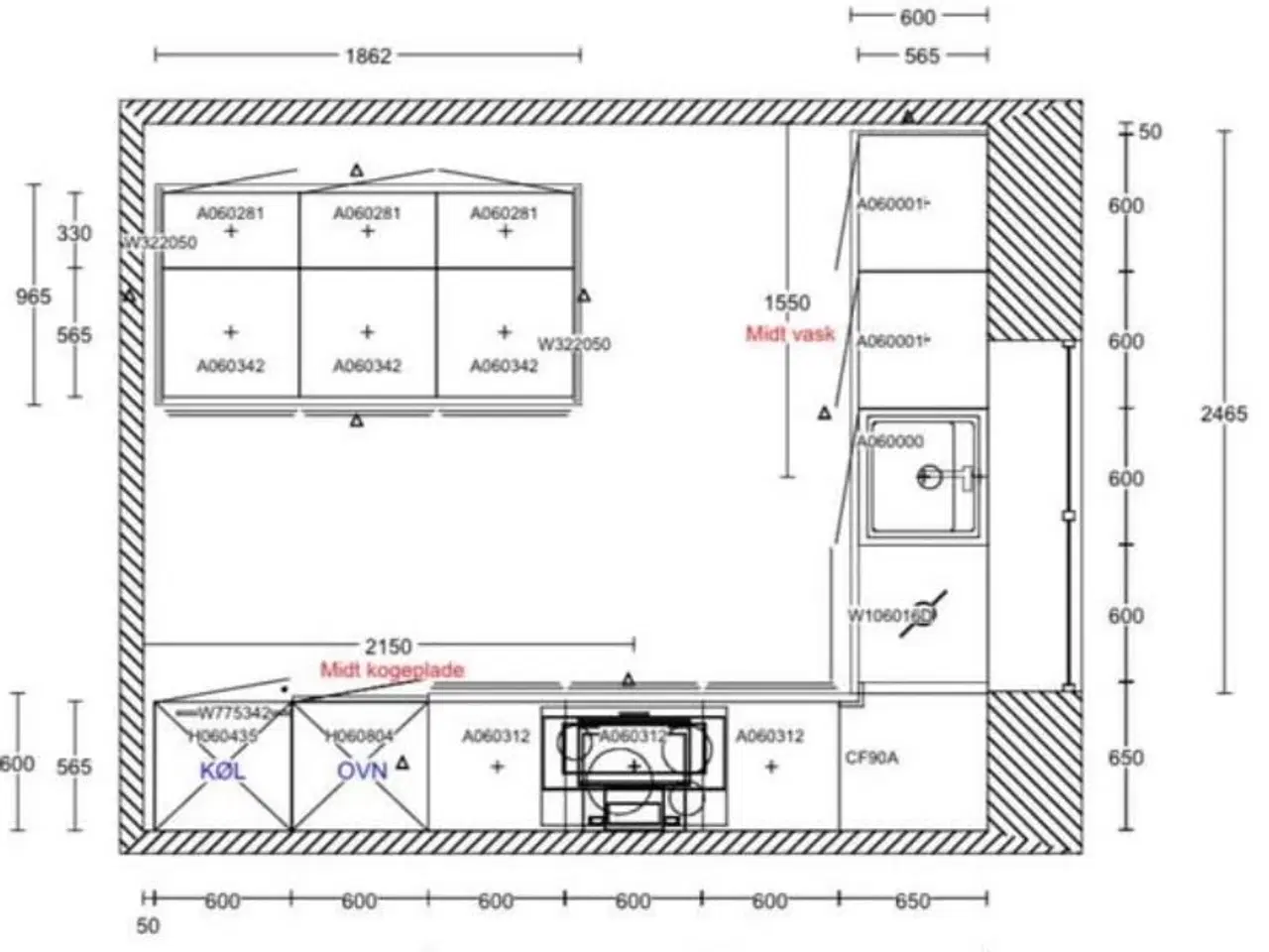 Billede 2 - HTH køkken