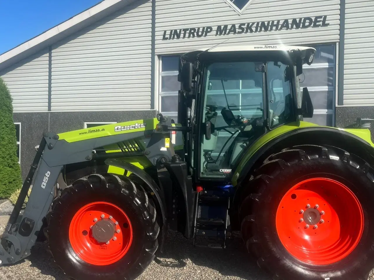 Billede 10 - CLAAS ARION 550 CEBIS Med frontlæsser og frontlift