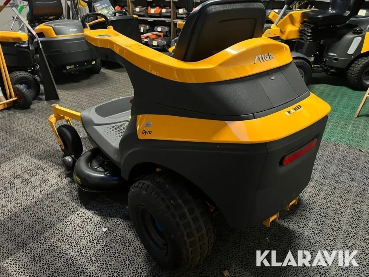Billede 4 - Græsslåmaskine Stiga Gyro 700e Zero turn