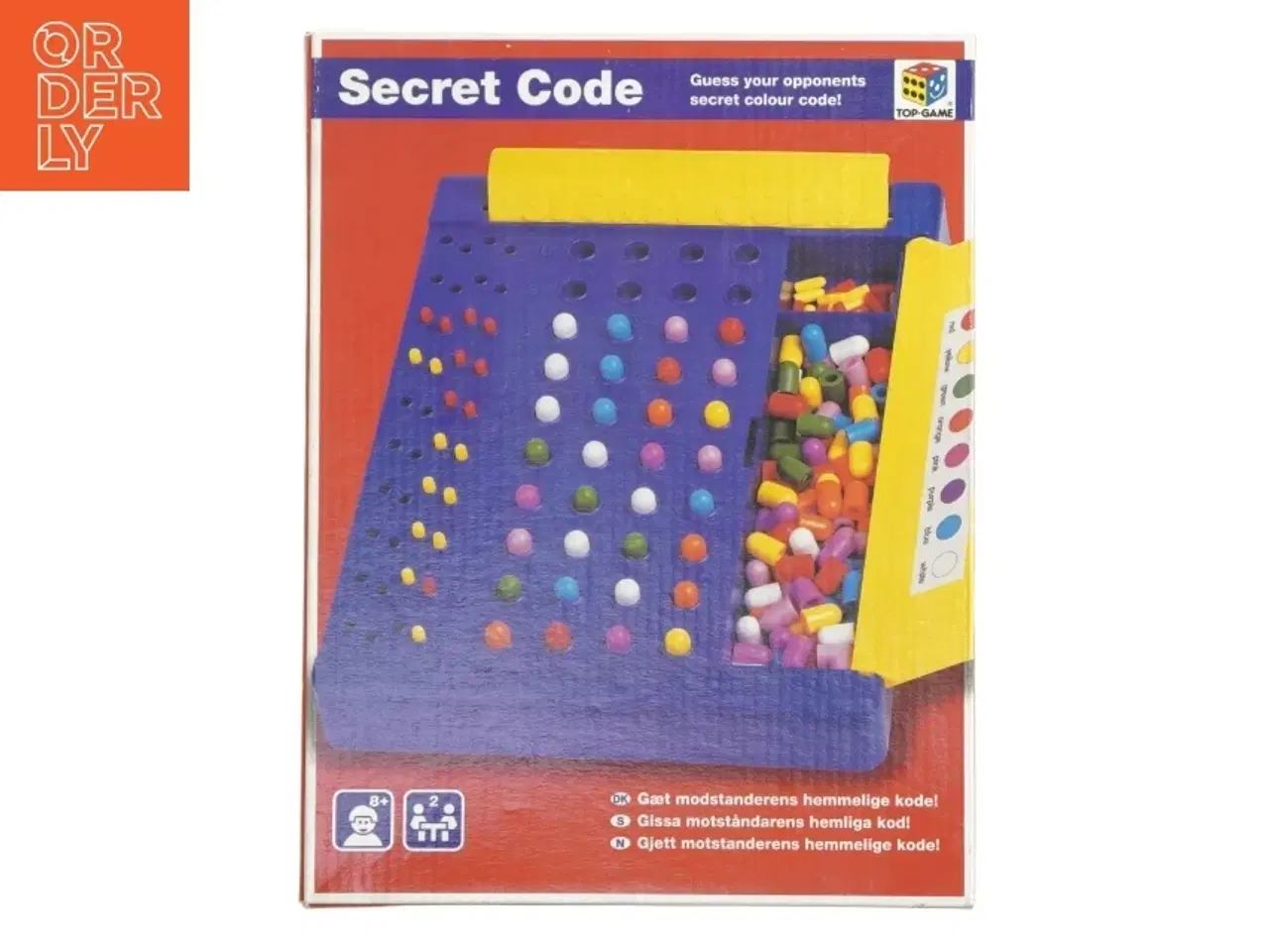 Billede 1 - Secret Code brætspil fra Top Game (str. 25x18,5 cm)