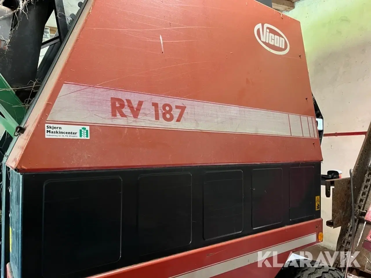 Billede 5 - Ballepresser Vicon RV 187