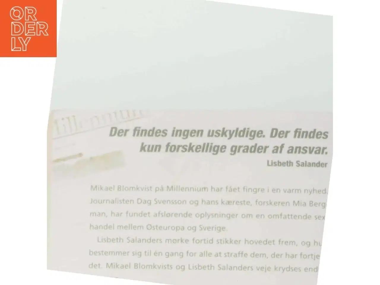 Billede 3 - Pigen Der Legede Med Ilden (Millennium, 2. Bind) af Stieg Larsson (Bog)